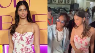 Suhana Khan Poses With Shah Rukh Khan’s Doppelganger For Selfie | Viral Video